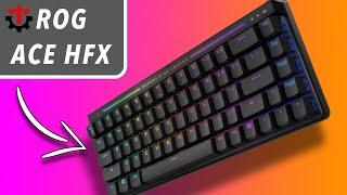 ASUS ROG Falchion ACE HFX Keyboard Review