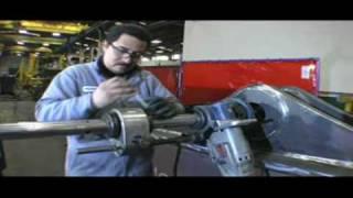 Climax BB5000 Portable Line Boring Machine In Action