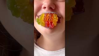 Dientes de osito de gelatina #españa #shorts #platos #sweetfood #jelly #gelatina