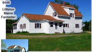 Maine Homes Land For Sale | 236 Back Ridge Road Littleton ME Property Listing