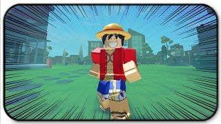 Becoming Luffy From One Piece - Roblox Anime Tycoon