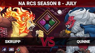 RCS 8 NA July Online | WR2 - Skrupp Vs Qunne