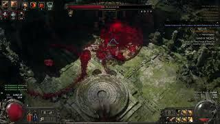 Path of Exile 2  - Rapid Shot / Siege Cascade Infernalist Trialmaster fight