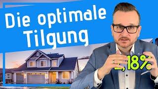 Optimale Tilgung für Deine Baufinanzierung