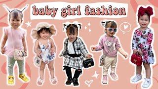 WHAT I WEAR | LOOKBOOK | CUTE OUTFITS FOR BABY GIRL 0-1 YEAR OLD | ROSIE RIGNEE TV