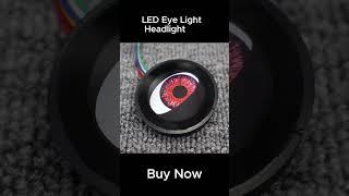 Devil Eye Headlight For Cars #youtubeshorts#automobile#foryou #shortsviral#car#carheadlight#ytshorts