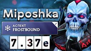 Мипошка на Личе, топ саппорт на все времена! - Miposhka Lich 7.37 DOTA 2