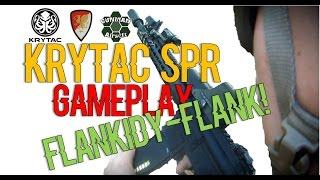 'FLANKIDY-FLANK'- KRYTAC SPR GAMEPLAY-Gunman Airsoft- CH11