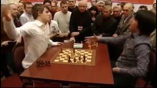 The Scariest Chess Handshake of all time