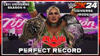 "Perfect Record" - WWE 2K24 Universe Mode