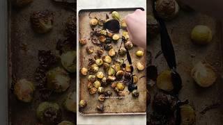 These Roasted Brussels Sprouts are the best you’ll ever try  #shorts #Christmas #brusselssprouts