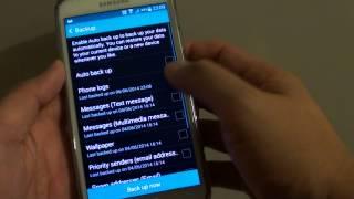 Samsung Galaxy S5: How to Backup Your Text Messages