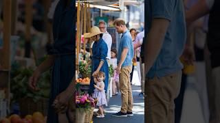 Sweet Family Day! Meghan, Harry & Daughter Seen at Outdoor Market | Ai Reimagined