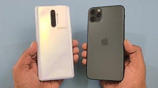 Realme X2 Pro vs iPhone 11 Pro Max SpeedTest & Camera Comparison