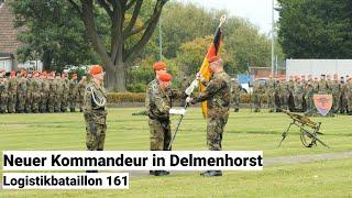 Bundeswehr in Delmenhorst hat neuen Kommandeur: Logistikbataillon 161 unter neuer Führung