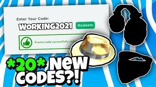 (JANUARY 2021) *20* NEW PROMO CODES ON ROBLOX!? | Roblox Promo Codes 2021