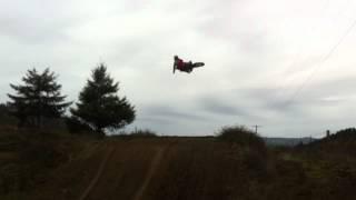 Justin hill Whip at Hill MX Ranch