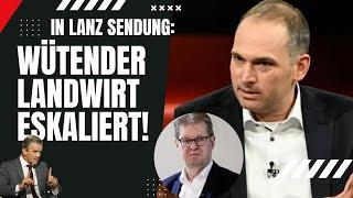 Mit Stegner in der Markus Lanz Sendung: Landwirt Lohmeyer platzt der Kragen!