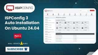 Install ISPConfig 3  On Ubuntu 24.04 | Setup Your Own Hosting Server  For UNLIMITED Hosting !