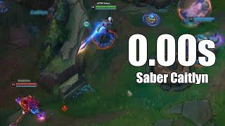 SABER Caitlyn build kills in 0.00s