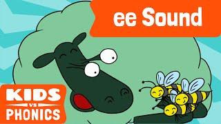 ee | Fun Phonics | How to Read | Made by Kids vs Phonics