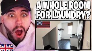 Brit Reacts to American House Tour in Austin Texas! (I'M SHOCKED!!)