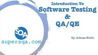 Software Testing (QA) Introduction - pt 1 - Course Introduction