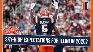 Sky-high expectations for Illini football in 2025? | Illini Inquirer Podcast