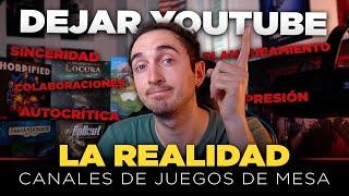 La Realidad tras los Canales de Juegos de Mesa - Reflexión