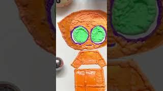Heating baby emoji cat popcorn markers #shortsvideo #dog #popcornpen  #puffypen #diy