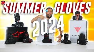 The 5 BEST Motorcycle Gloves for SUMMER 2024 ️️