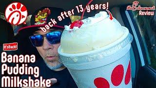 Chick-fil-A® Banana Pudding Milkshake Review!  | BACK After 13 Years! | theendorsement