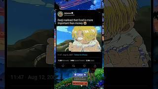 Sanji realised that food is more important than money  | Sanji edit | #shorts #anime #onepiece