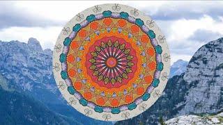 Kaleidoscope video with Music:  Music and Mandalas 2020 with  Sacred Geometry (Moving Image)