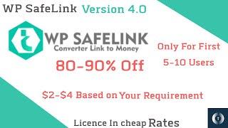 Wp SafeLink Almost Free | Latest Version 4.0 | Cheap Rates 2020