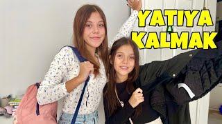 Tuana ve Eflinin Arkadaşında Yatıya Kalmak Parti Hazırlığı, Benimle Hazırlan Vlog