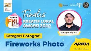 Finalis Kategori Fotografi – SMAGZ studio/Fireworks Photography - Kreatif Lokal Awards – FKL 2020