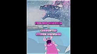 Evolved Godzilla vs Corrupted Steven Universe #stevenuniverse #godzillaxkong #wis #wisedit #vsbattle