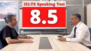 IELTS Speaking Test Band Score 8.5 | Full Feedback & Tips (2025)