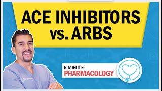 Pharmacology ACE Inhibitors vs ARBs - Antihypertensive l Lisinopril, Losartan for NCLEX RN LPN