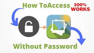 How To OPEN Locked Files Without Password | Open Gallery Vault Without Password