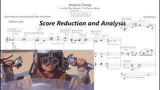Star Wars: "Anakin's Theme"  by John Williams (Score Reduction and Analysis)