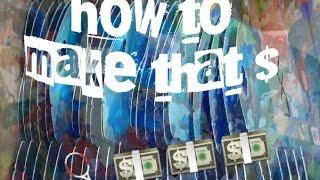 How to make the most the most profit from tennis stringing!!! $$$$