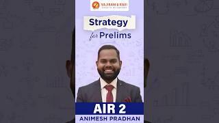 ANIMESH PRADHAN AIR 2 CSE 2023 | Strategy for Prelims
