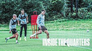 Inside The Quarters | Shooting Practice pre-Peterborough (A)