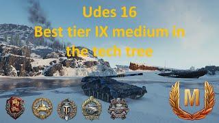 Udes 16 - Best Tier IX Tech Tree Medium Tank in the Game Showcase - World of Tanks