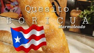 Quesito Boricua marmoleado de 10" . RECETA para principiantes