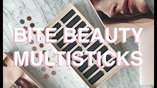 BITE BEAUTY -THE MULTISTICK SWATCHES