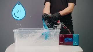 Objevte pružnost rukavic Espeon při vodním testu / Water elasticity test of gloves