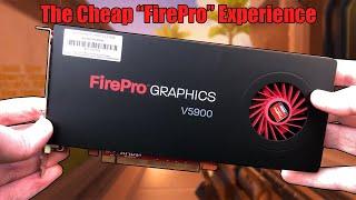 The £35 AMD FirePro V5900 - It Shouldn't Be Able To Game, But It (Sort Of) Can!